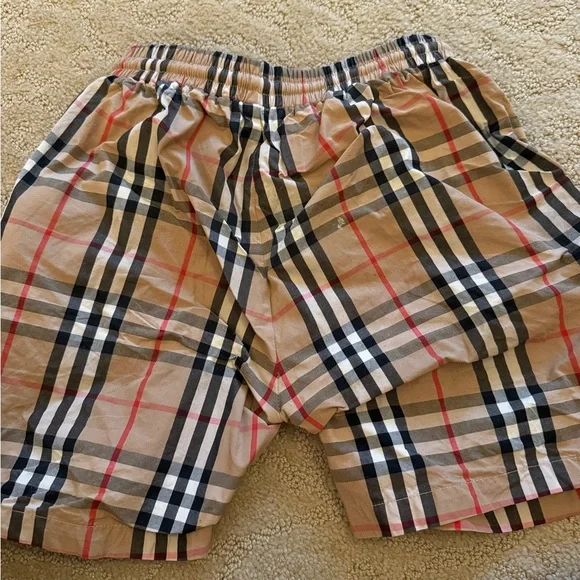 Plaid Drawstring Shorts - Picture 3 of 3
